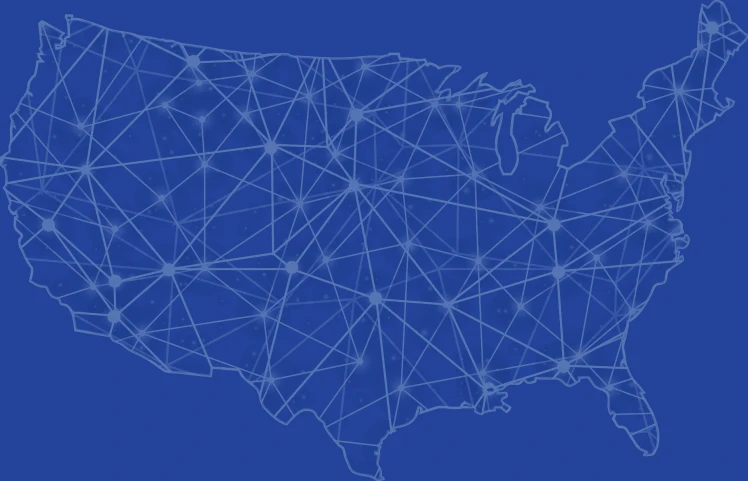US map showing nationwide network of eminent domain attorneys